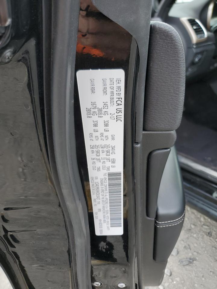 1C4RJFBG9HC815437 2017 Jeep Grand Cherokee Limited