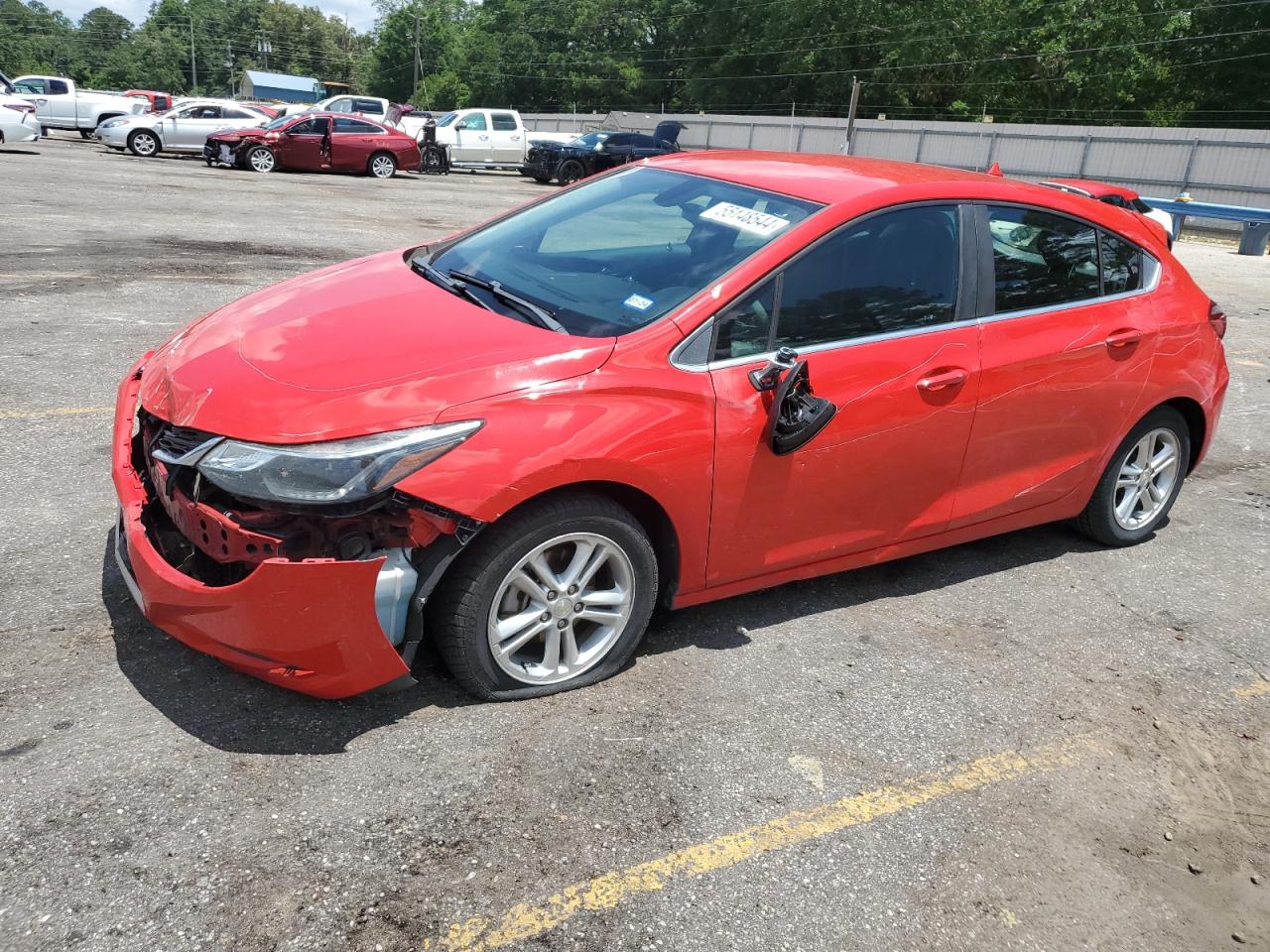 3G1BE6SMXHS579279 2017 Chevrolet Cruze Lt