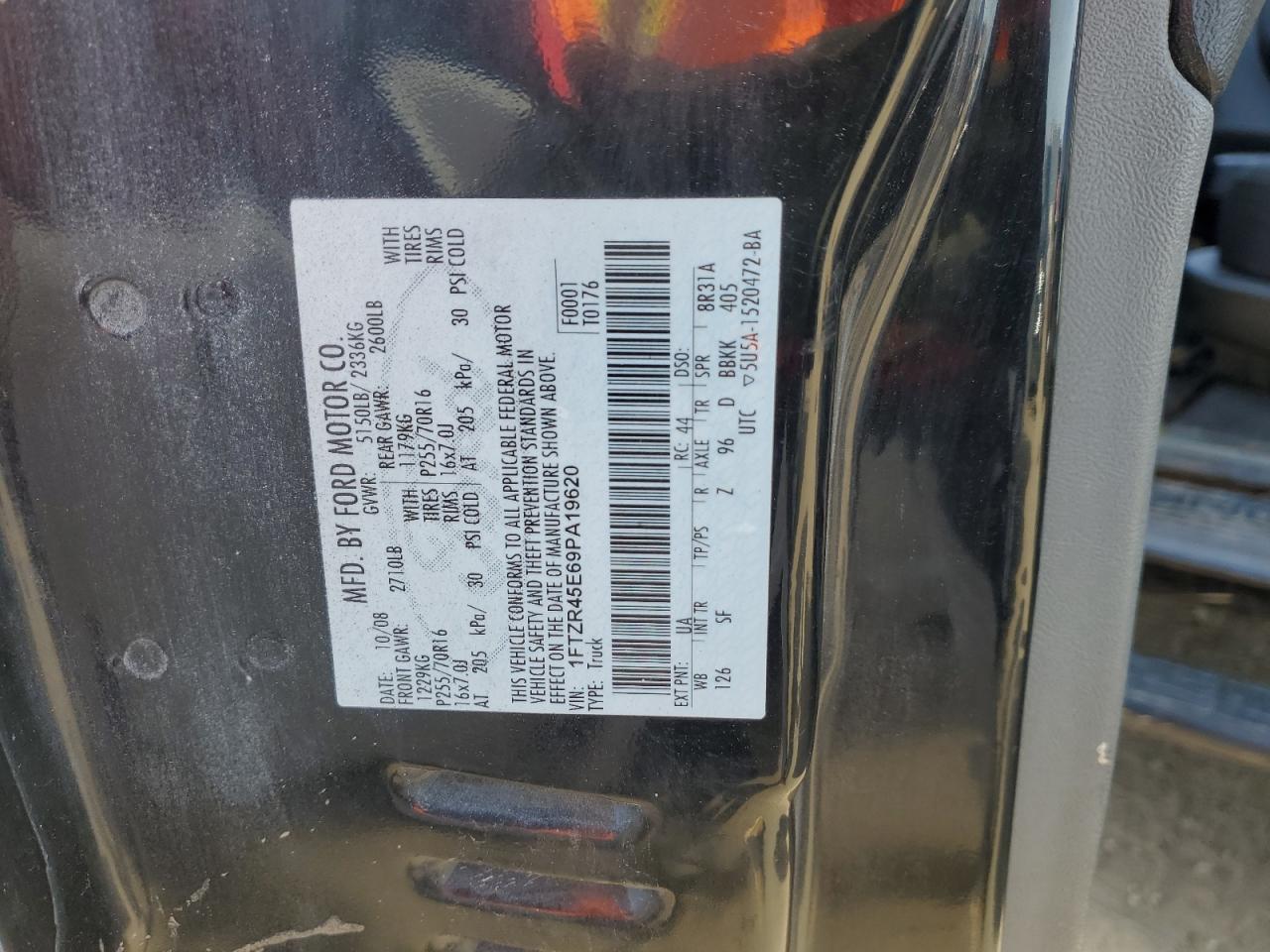 1FTZR45E69PA19620 2009 Ford Ranger Super Cab