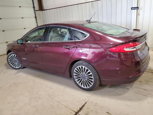 2017 Ford Fusion Titanium Hev VIN: 3FA6P0RU6HR118292 Lot: 53487024