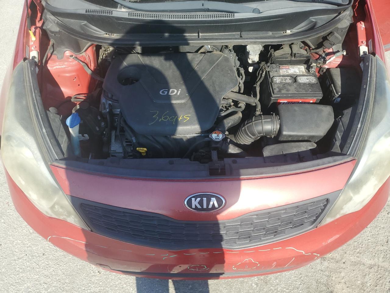 KNADM4A36E6386995 2014 Kia Rio Lx