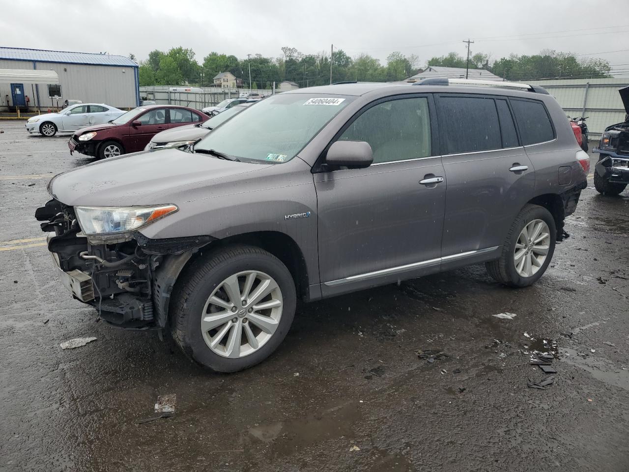 JTEDC3EH1D2018019 2013 Toyota Highlander Hybrid Limited