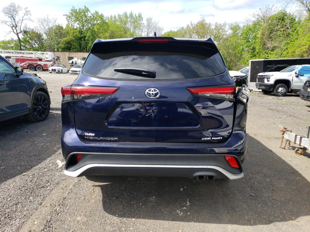 2022 Toyota Highlander Xse vin: 5TDLZRBH2NS202434