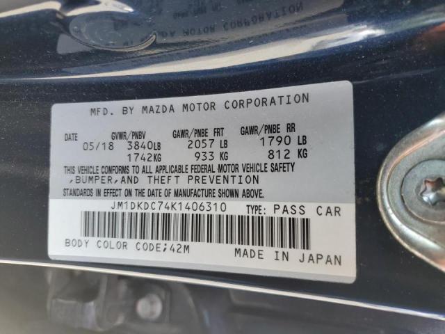 2019 Mazda Cx-3 Touring VIN: JM1DKDC74K1406310 Lot: 54551084