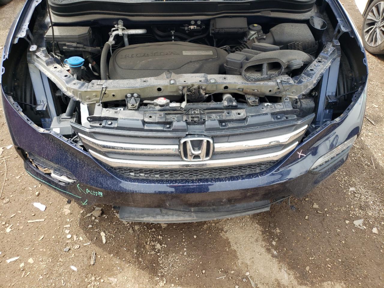 5FNYF6H37JB016069 2018 Honda Pilot Ex