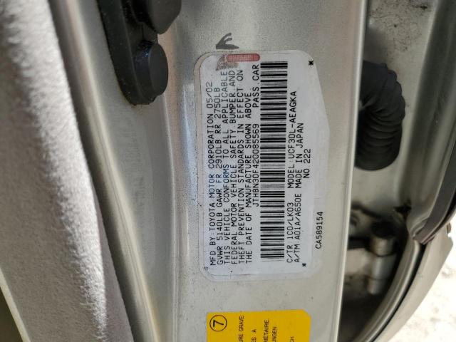 2002 Lexus Ls 430 VIN: JTHBN30F420085569 Lot: 56469574