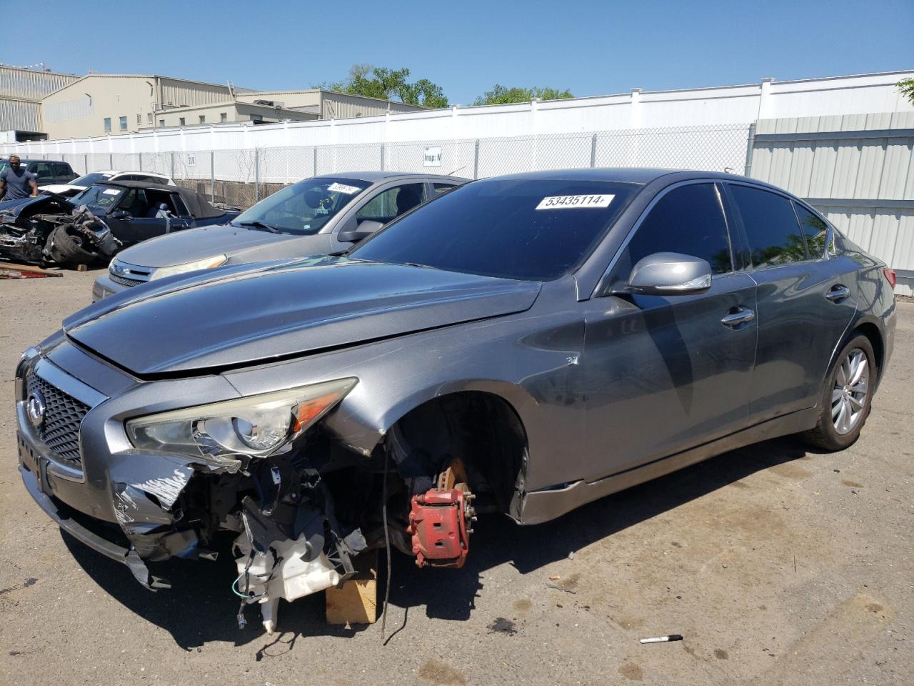 JN1BV7ARXEM691153 2014 Infiniti Q50 Base