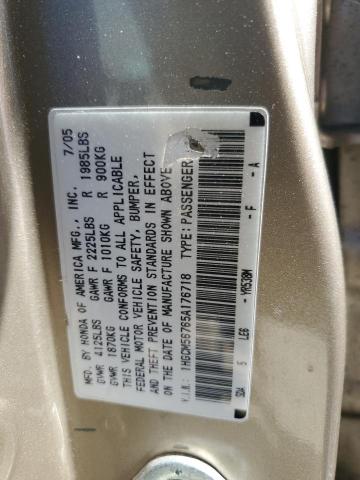 2005 Honda Accord Ex VIN: 1HGCM56765A176718 Lot: 53775454