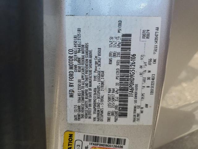 1FA6P0HD9G5126406 2016 FORD FUSION - Image 12