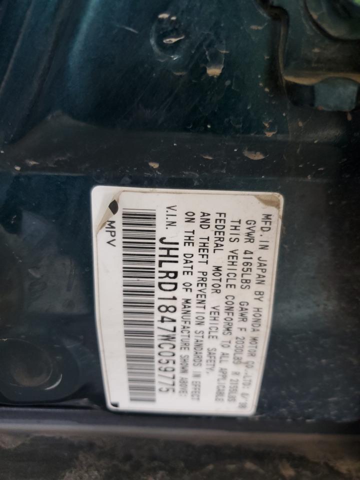 JHLRD1847WC059775 1998 Honda Cr-V Lx