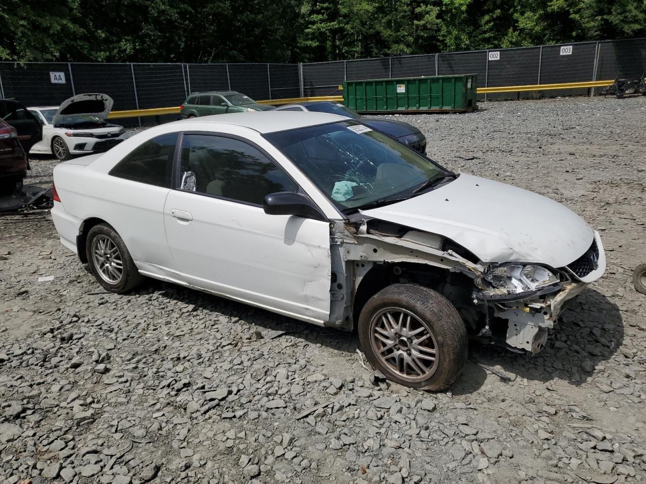 Lot #2619098635 2005 HONDA CIVIC LX