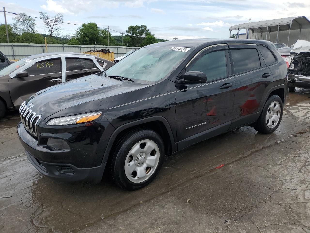 1C4PJLAB8HW628829 2017 Jeep Cherokee Sport