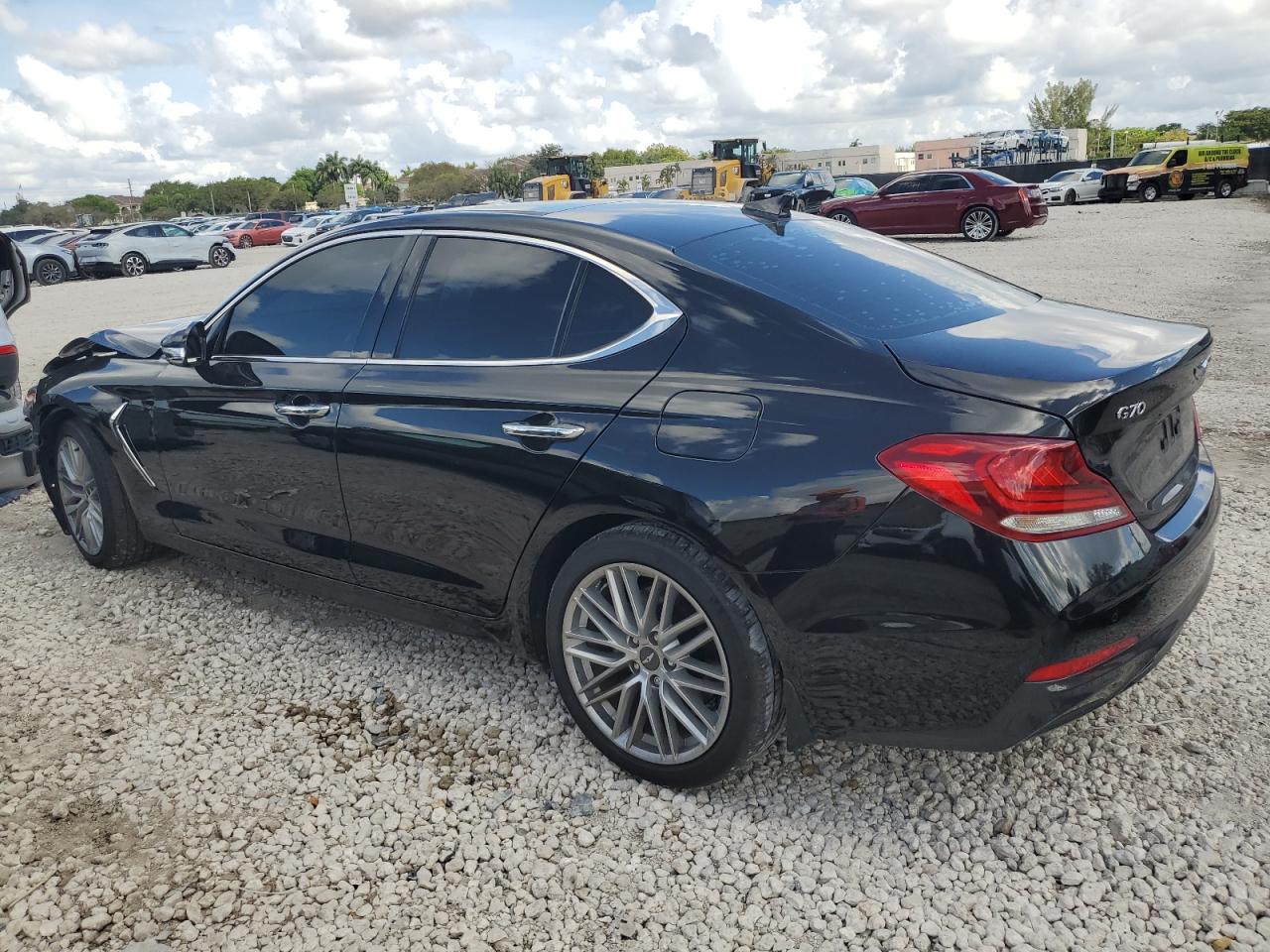 2021 Genesis G70 Elite vin: KMTG34LA6MU078574