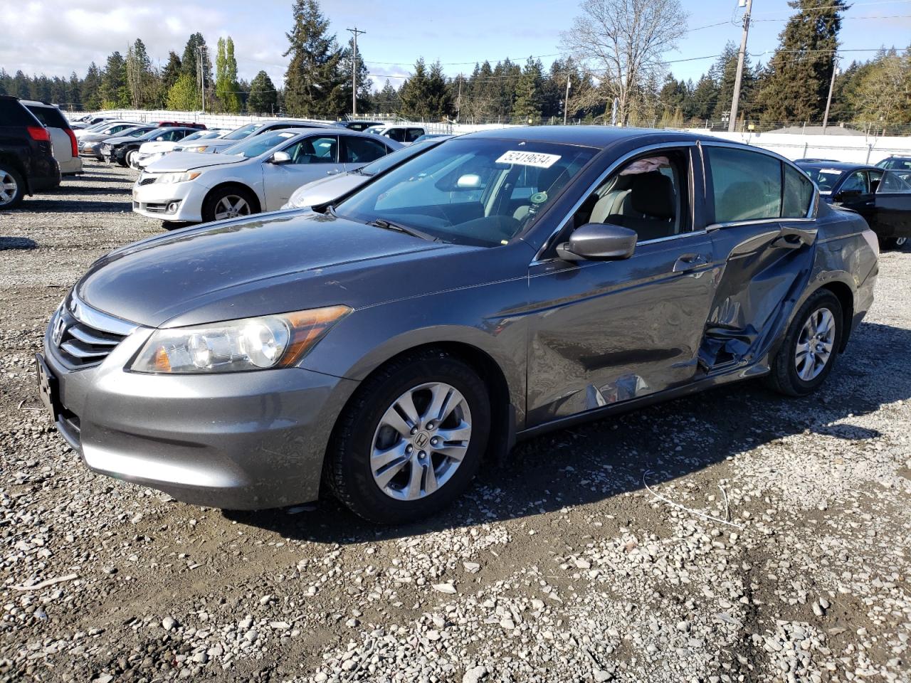 1HGCP2F4XCA182210 2012 Honda Accord Lxp