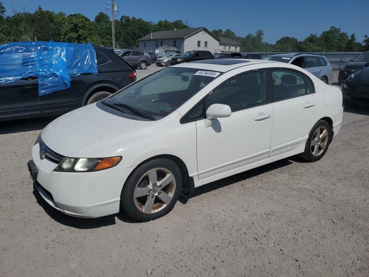 1HGFA16868L020906 2008 Honda Civic Ex