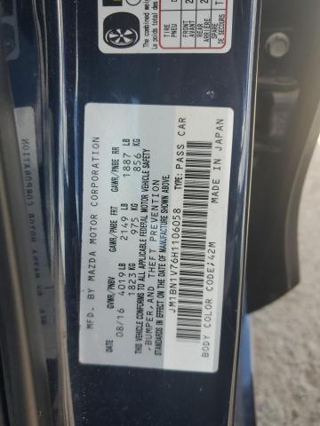 2017 Mazda 3 Touring VIN: JM1BN1V76H1106058 Lot: 56635434