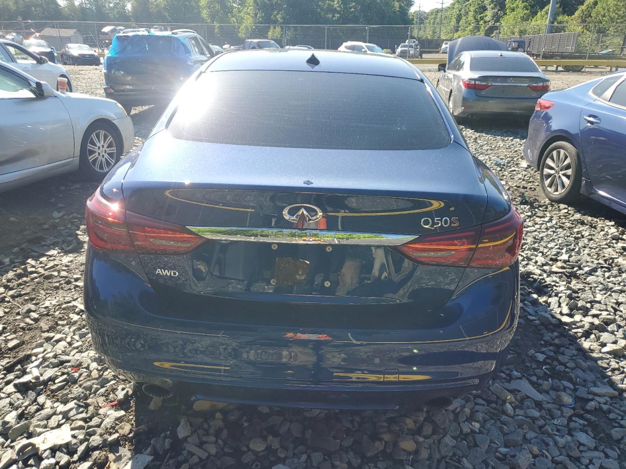 JN1FV7AR4KM830299 2019 Infiniti Q50 Red Sport 400