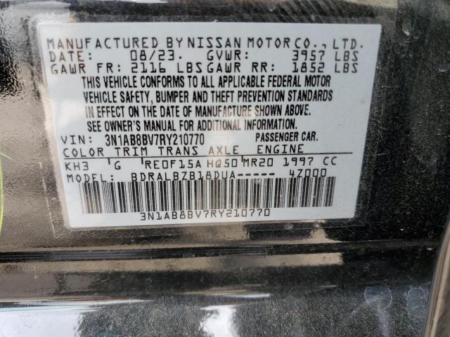 2024 Nissan Sentra S VIN: 3N1AB8BV7RY210770 Lot: 53102734