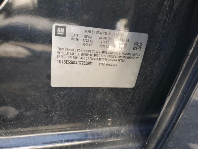 2016 Chevrolet Cruze Lt VIN: 1G1BE5SMXG7255983 Lot: 54214144