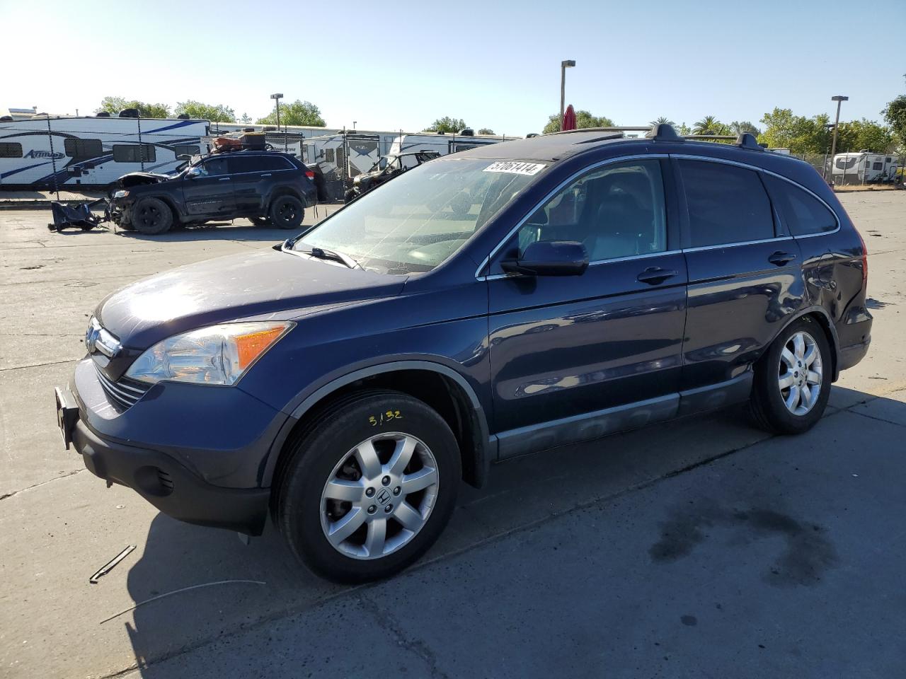 JHLRE38767C047833 2007 Honda Cr-V Exl