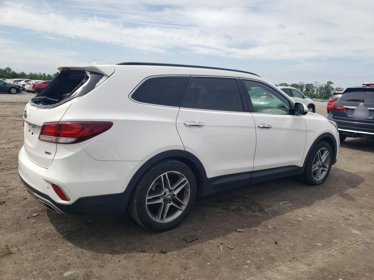 KM8SR4HFXHU187472 2017 Hyundai Santa Fe Se Ultimate