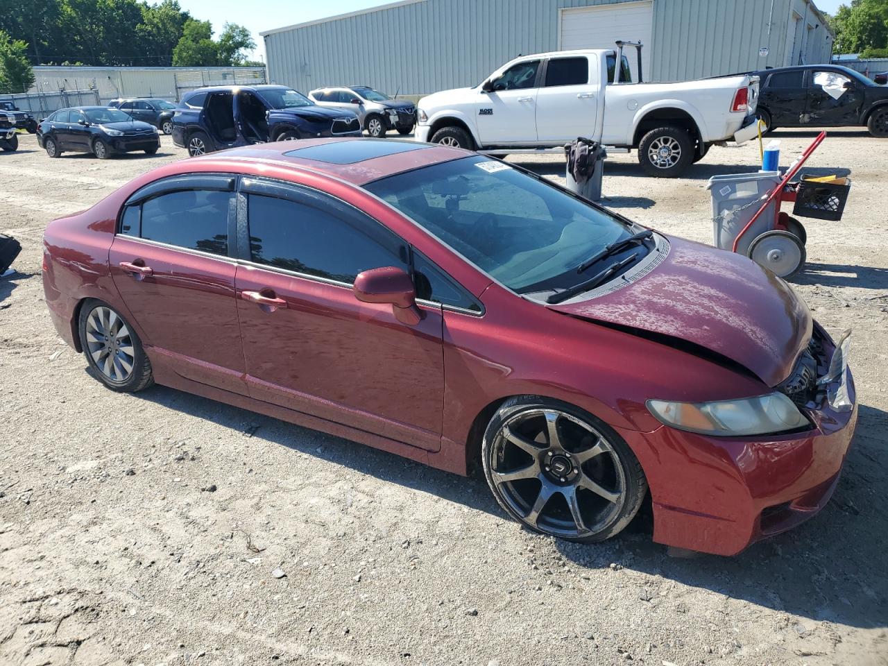 2HGFA16989H527376 2009 Honda Civic Exl