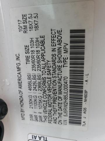 2018 HONDA CR-V EXL - 5J6RW2H85JL000470
