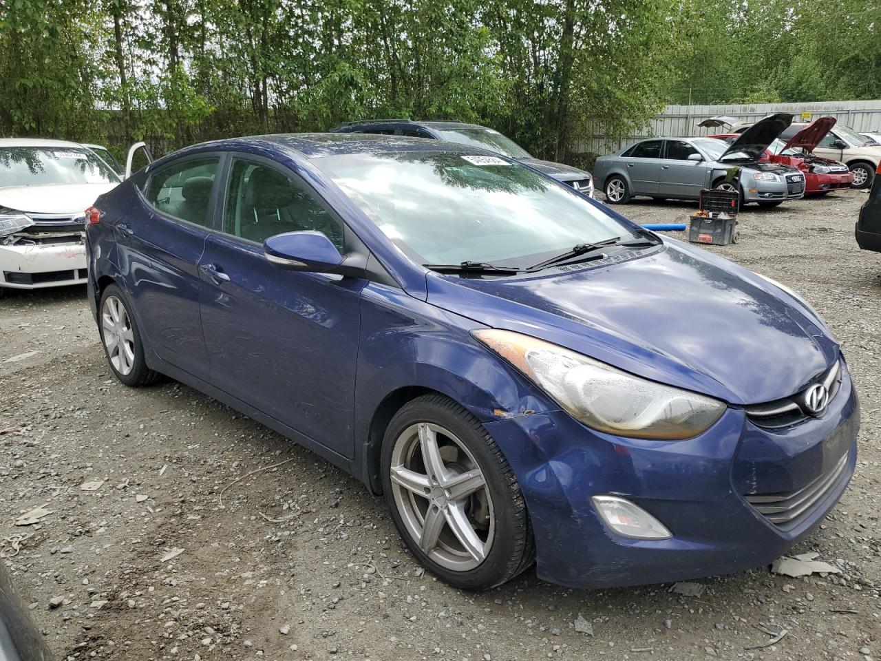 5NPDH4AE7DH191453 2013 Hyundai Elantra Gls