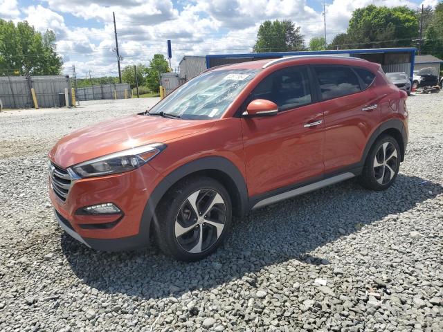 Lot #2542594970 2017 HYUNDAI TUCSON LIM salvage car