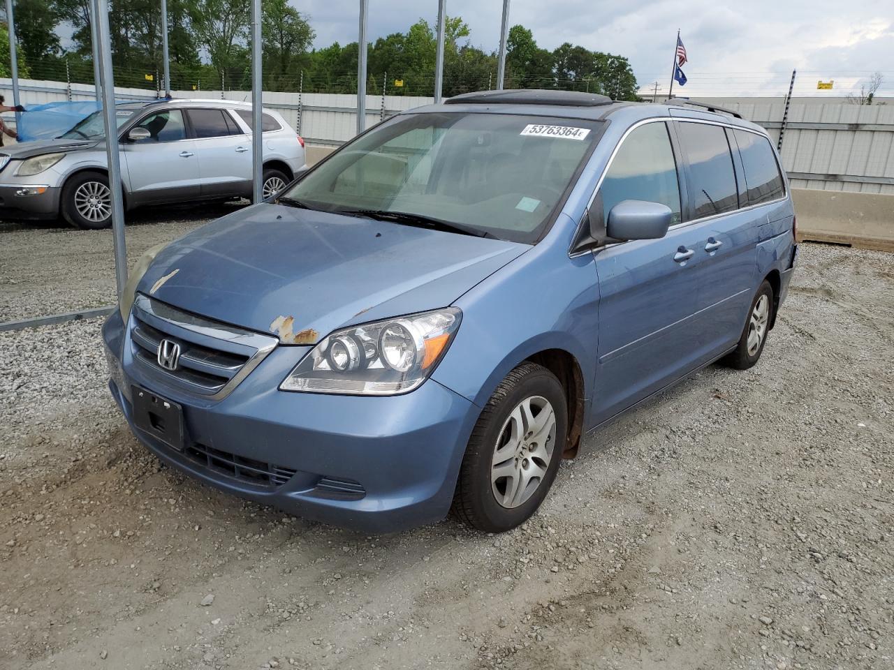 5FNRL38717B013367 2007 Honda Odyssey Exl