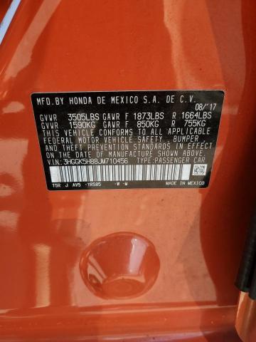 2018 Honda Fit Ex VIN: 3HGGK5H88JM710456 Lot: 56427174