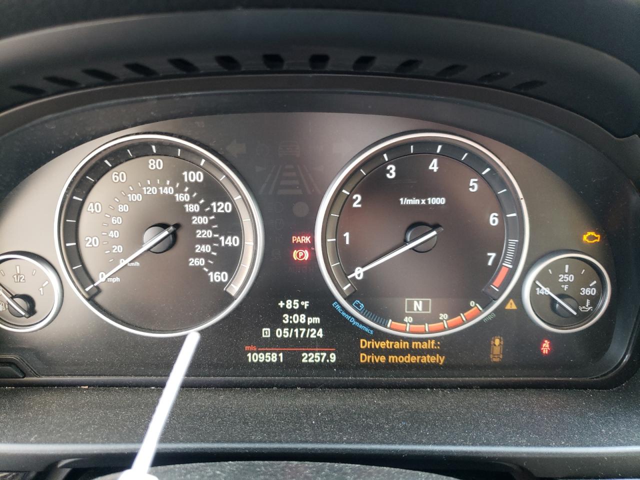 WBAXH5C56DDW12887 2013 BMW 528 Xi