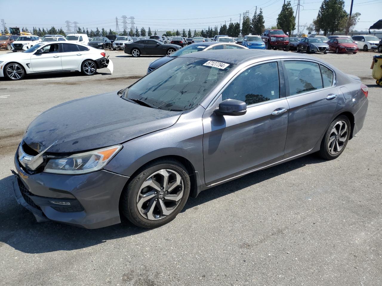 1HGCR2F89HA007113 2017 Honda Accord Exl