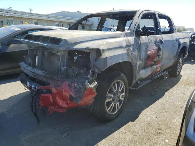 TOYOTA TUNDRA CRE 2020 burn  gas 5TFAY5F14LX883770 photo #1