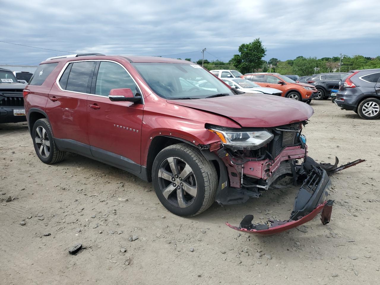 1GNEVHKW0JJ193549 2018 Chevrolet Traverse Lt