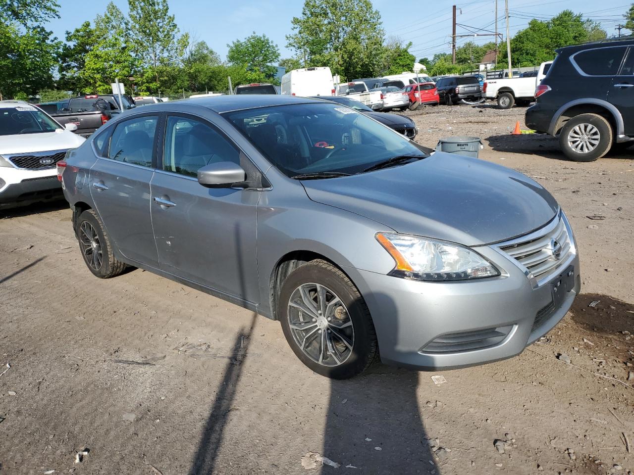 3N1AB7AP3EY252604 2014 Nissan Sentra S