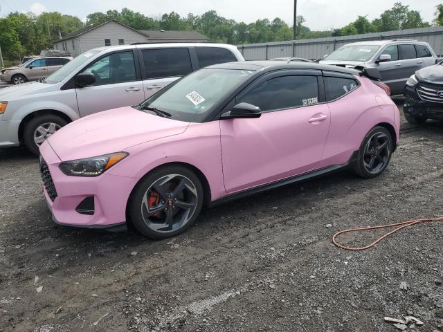 2019 Hyundai Veloster Turbo VIN: KMHTH6AB9KU011014 Lot: 54043624