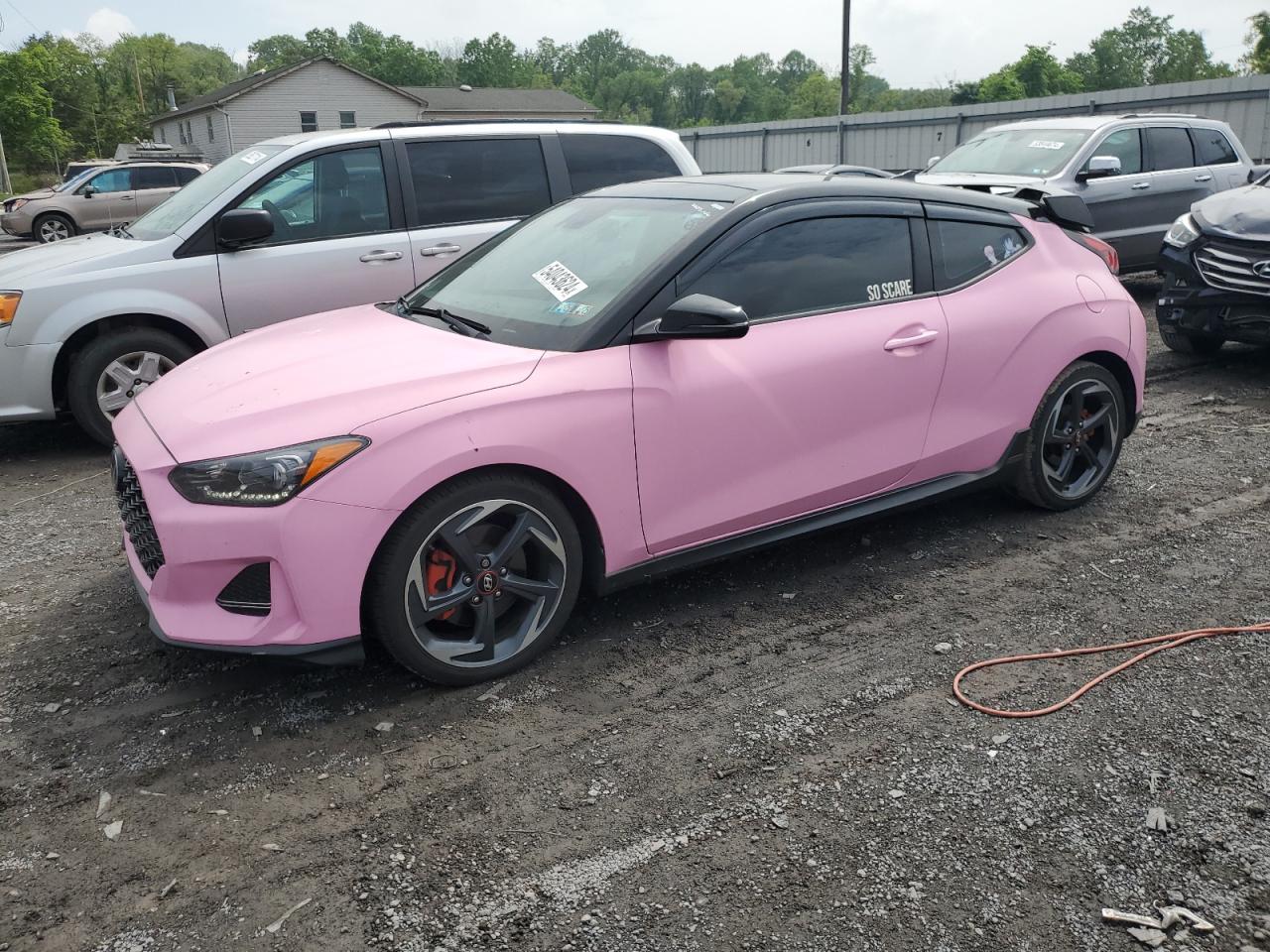 KMHTH6AB9KU011014 2019 Hyundai Veloster Turbo