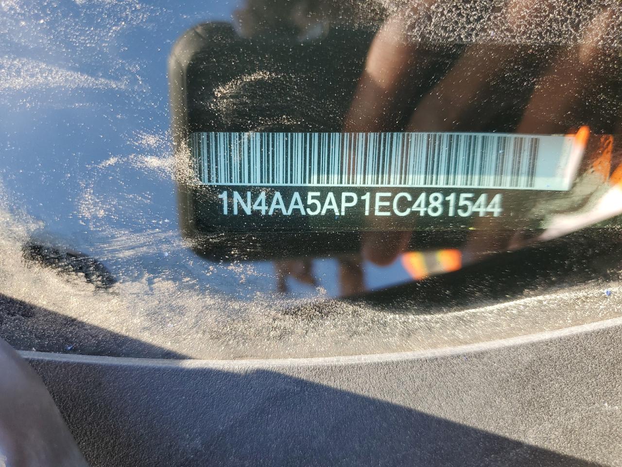 1N4AA5AP1EC481544 2014 Nissan Maxima S