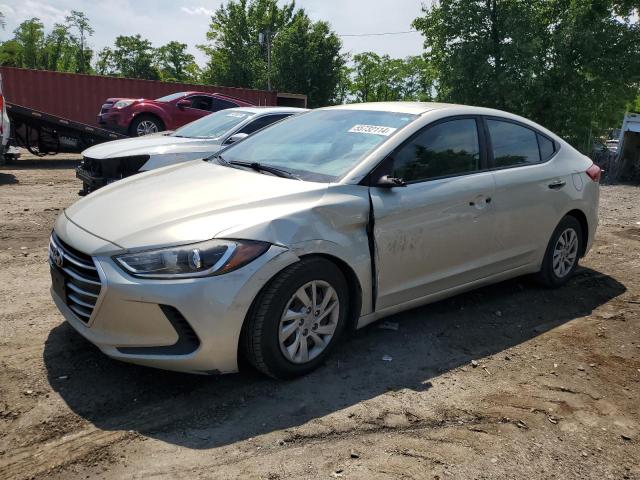 5NPD74LF7HH149167 2017 HYUNDAI ELANTRA - Image 1