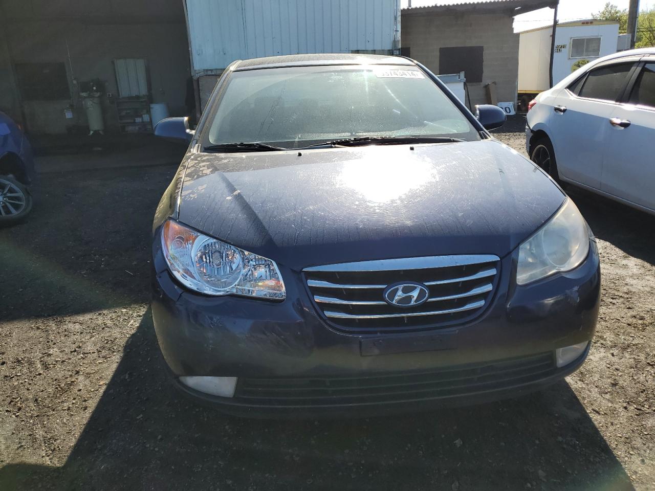 KMHDU4AD3AU915591 2010 Hyundai Elantra Blue