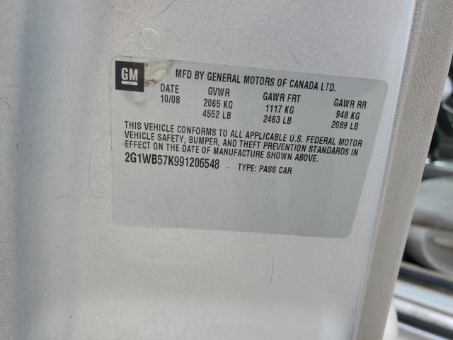 2009 Chevrolet Impala Ls VIN: 2G1WB57K991206548 Lot: 53160024