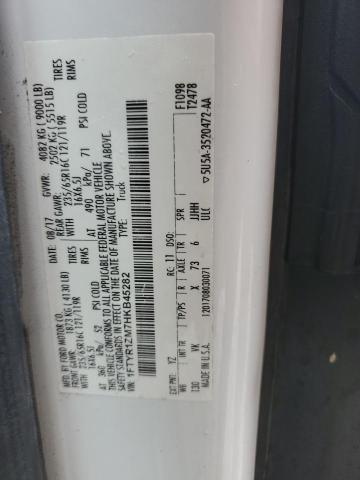 2017 Ford Transit T-250 VIN: 1FTYR1ZM7HKB45282 Lot: 53226914