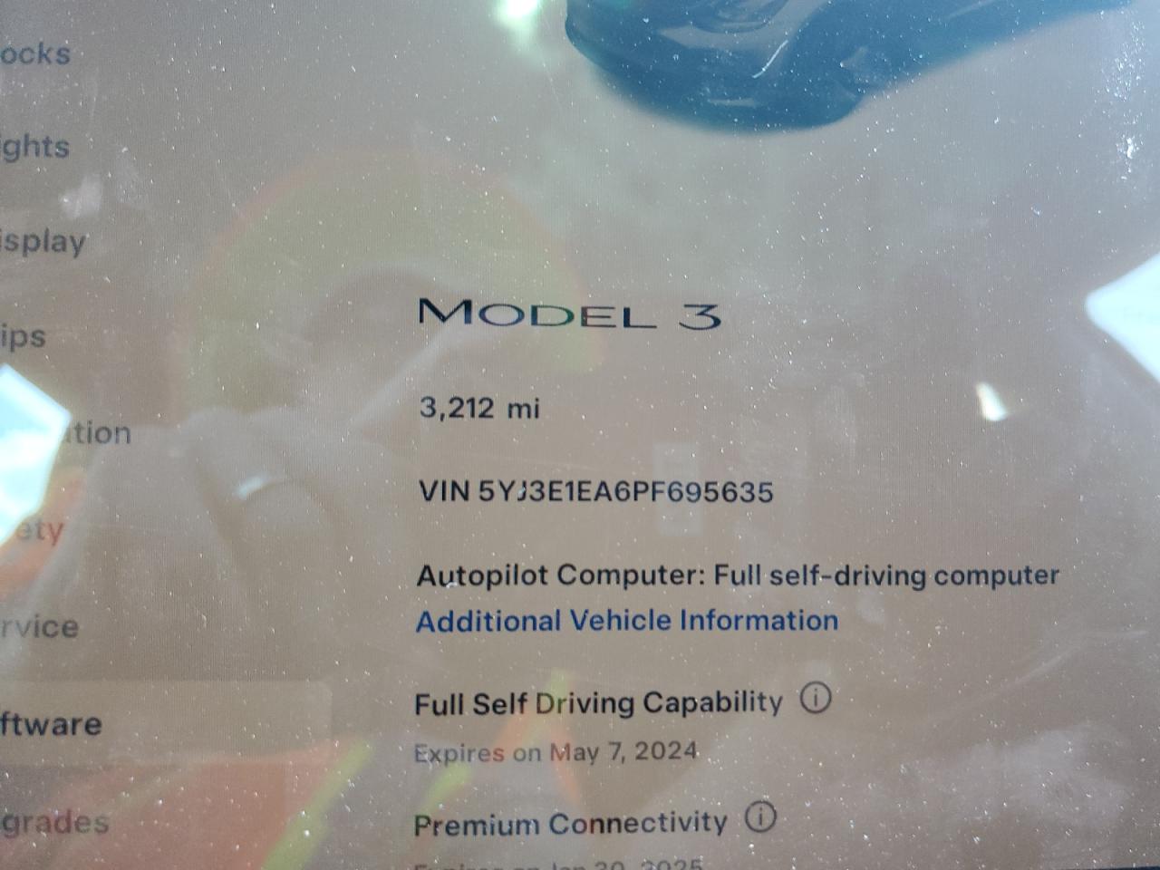 5YJ3E1EA6PF695635 2023 Tesla Model 3