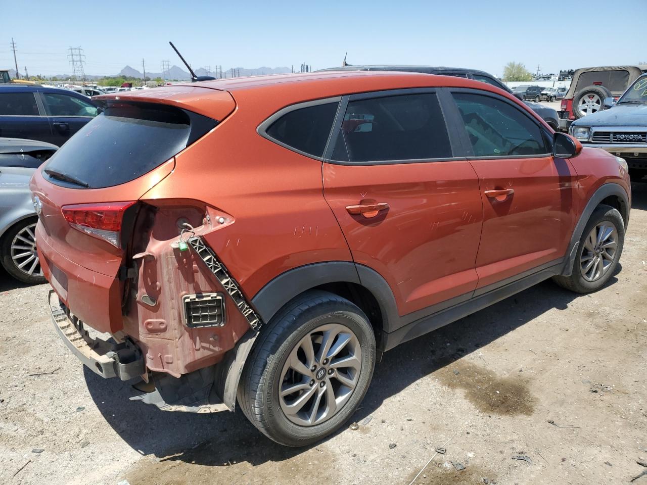 2017 Hyundai Tucson Se vin: KM8J23A48HU341521