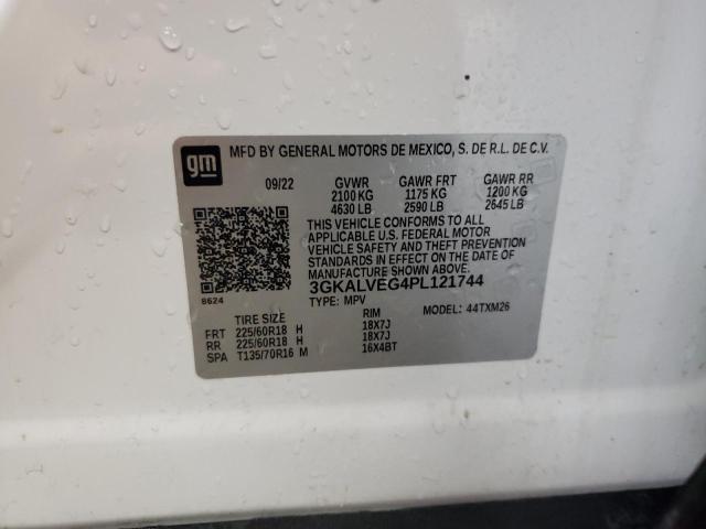 2023 GMC Terrain Slt VIN: 3GKALVEG4PL121744 Lot: 55710804