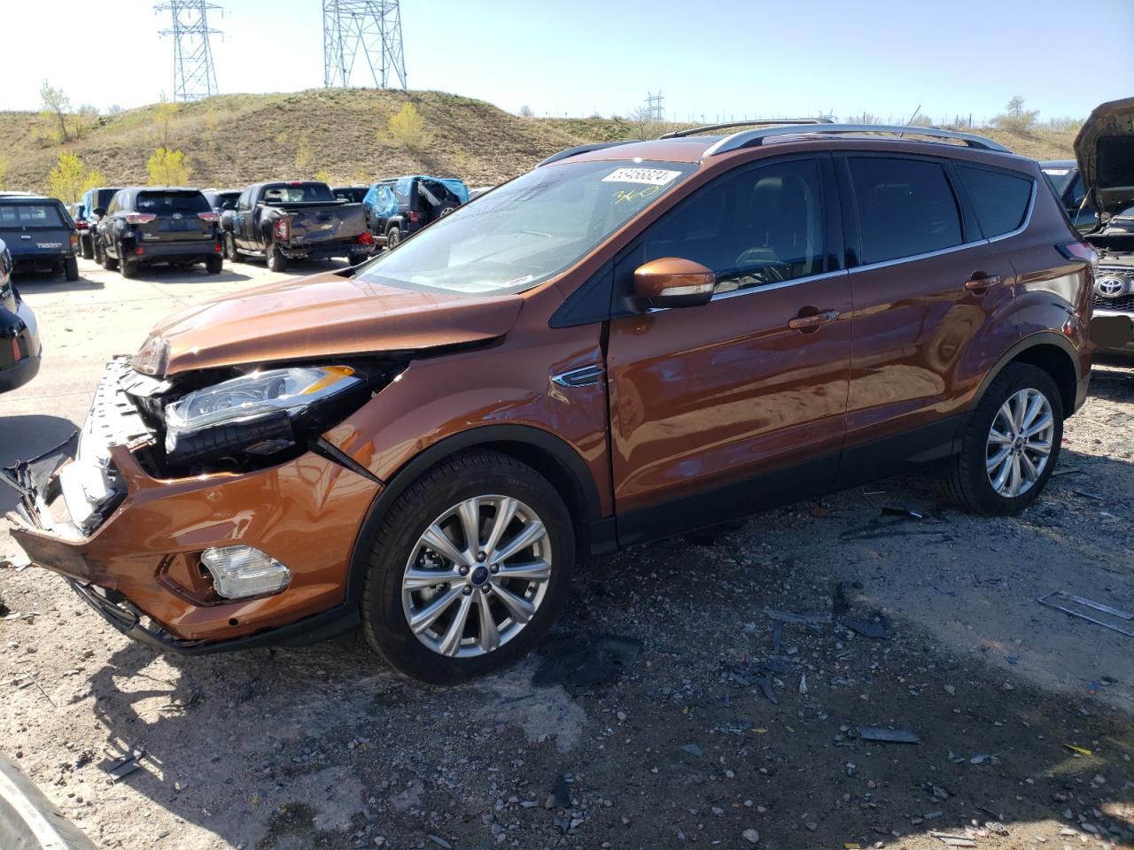 2017 Ford Escape Titanium vin: 1FMCU9J99HUB80369