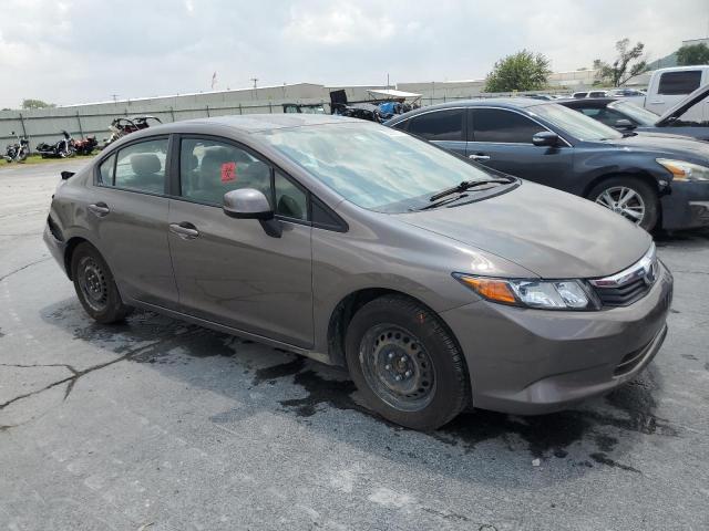 2012 Honda Civic Lx VIN: 2HGFB2F57CH605444 Lot: 55358724