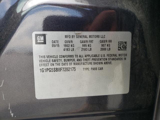 2015 CHEVROLET CRUZE LTZ - 1G1PG5SB8F7282175