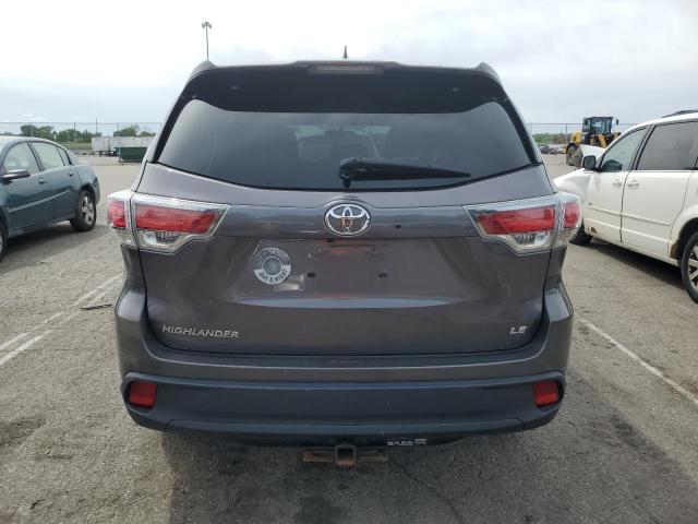 2016 Toyota Highlander Le VIN: 5TDZKRFH5GS121763 Lot: 52515184